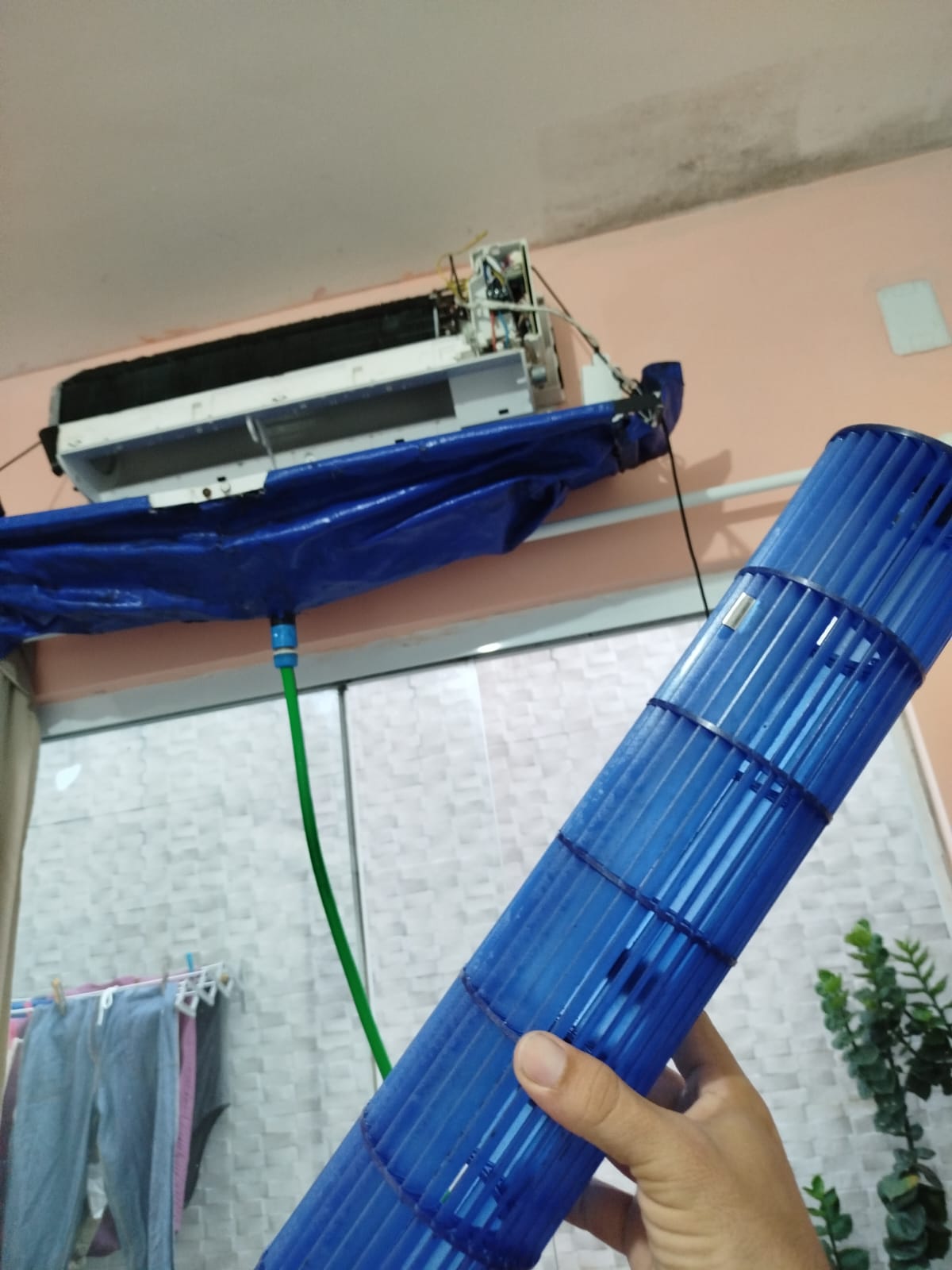 Limpeza ar condicionado