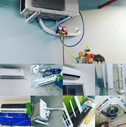Instalação ar condicionado